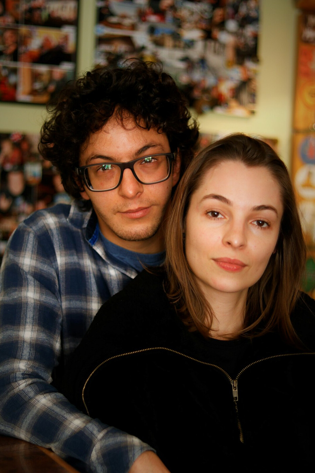 Portrait of a young writer and interviewer